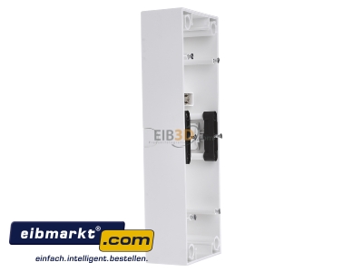View on the left Berker 10439909 Surface mounted housing 3-gang white 
