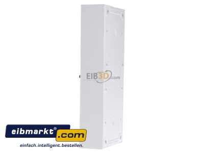 View on the right Berker 10439909 Surface mounted housing 3-gang white 
