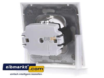 Ansicht hinten Berker 47229909 Schuko-Steckdose pws/matt mit Abdeckplatte 
