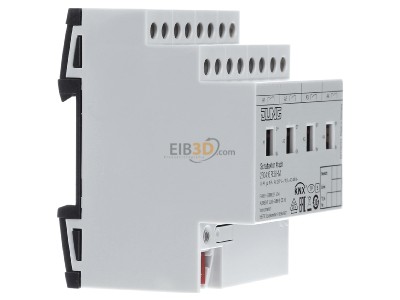 View on the left Jung 2304.16 REGHM EIB, KNX switching actuator 4-fold, 

