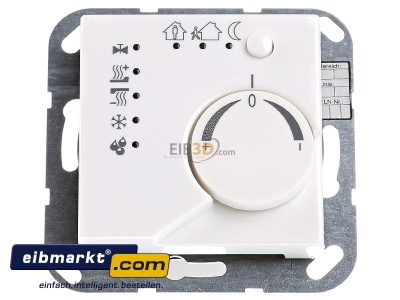 Front view Jung A 2178 WW Room thermostat for bus system
