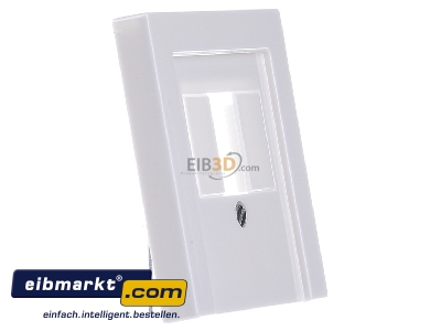 Ansicht links Jung A 569 BFPLT WW Abdeckung aws f�r TAE-Dose 