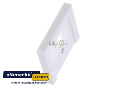 Ansicht oben links Jung A 569 BFPLT WW Abdeckung aws f�r TAE-Dose 