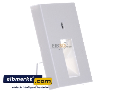 Ansicht links Jung A 569-1 BFPLUA WW Abdeckung aws f�r IAE/UAE-Dose 
