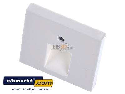 Ansicht oben vorne Jung A 569-1 BFPLUA WW Abdeckung aws f�r IAE/UAE-Dose 