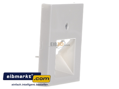 Ansicht links Jung A 569-2 BFPLUA Abdeckung ws f�r IAE/UAE-Dose 