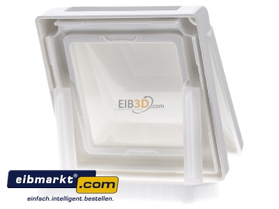 Ansicht hinten Jung AS 581 BFKL WW Klappdeckel aws mit R�ckstellfeder 