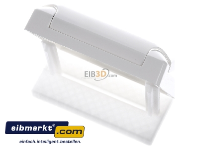 Ansicht oben hinten Jung AS 581 BFKL WW Klappdeckel aws mit R�ckstellfeder 