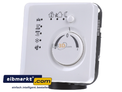 Front view Jung CD 2178 TS WW Room thermostat for bus system
