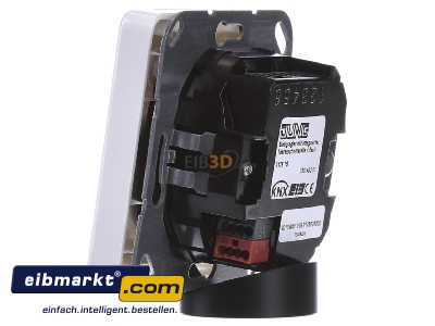 Ansicht rechts Jung CD 2178 TS WW KNX Stetigregler aws mit int.Busankoppler 
