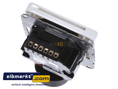 Ansicht oben hinten Jung CD 2178 TS WW KNX Stetigregler aws mit int.Busankoppler 