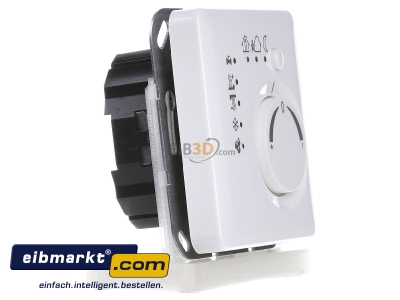 Ansicht links Jung CD 2178 WW KNX Stetigregler aws mit int.Busankoppler 