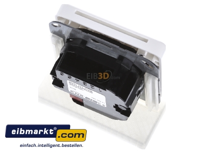 Ansicht oben hinten Jung CD 2178 WW KNX Stetigregler aws mit int.Busankoppler 