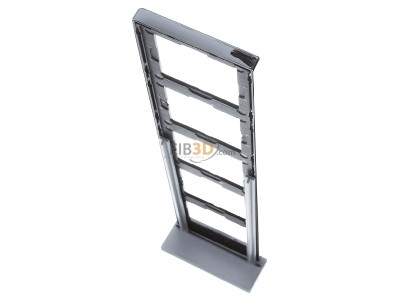 Ansicht oben hinten Jung GCR 2985 Rahmen 5-fach gl.chr waage/senkrecht 