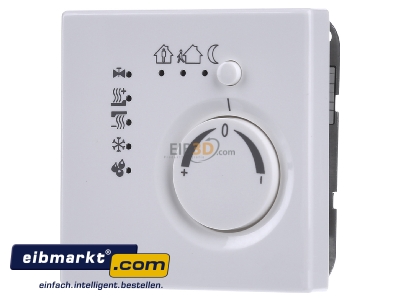 Front view Jung LS 2178 WW Room thermostat for bus system
