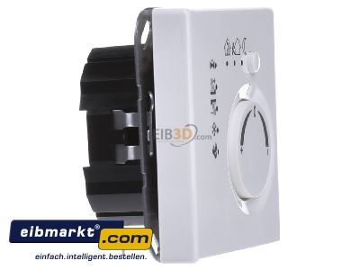 View on the left Jung LS 2178 WW Room thermostat for bus system
