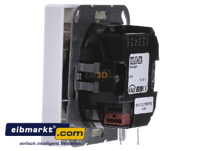 Ansicht rechts Jung LS 2178 WW KNX Stetigregler aws mit int.Busankoppler 