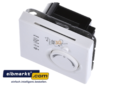 Ansicht oben vorne Jung LS 2178 WW KNX Stetigregler aws mit int.Busankoppler 
