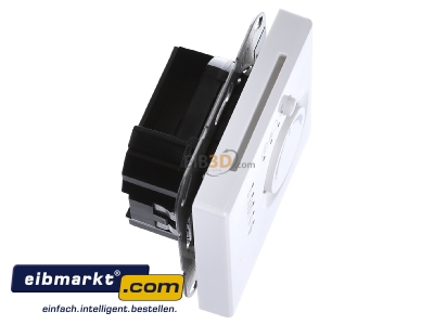 Ansicht oben links Jung LS 2178 WW KNX Stetigregler aws mit int.Busankoppler 