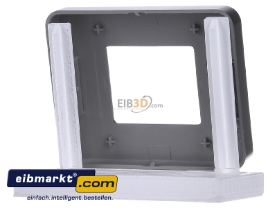Ansicht hinten Busch-Jaeger 6435-20 Zentralscheibe platin f.Timer-Bedienelem. 