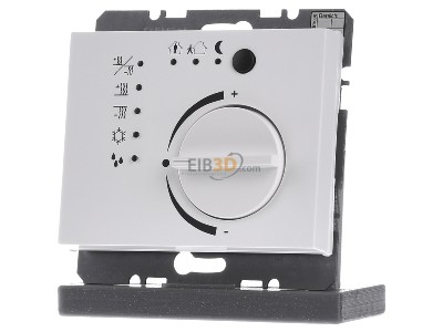 Front view Berker 75441179 EIB, KNX room thermostat, 
