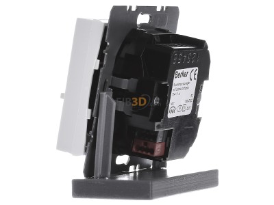 View on the right Berker 75441179 EIB, KNX room thermostat, 
