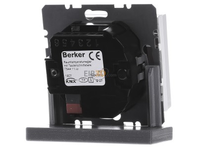 Back view Berker 75441179 EIB, KNX room thermostat, 
