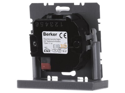 Back view Berker 75441183 EIB, KNX room thermostat, 
