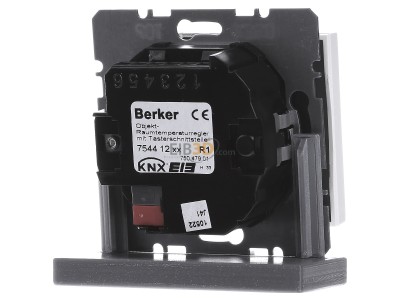 Back view Berker 75441279 EIB, KNX room thermostat, 
