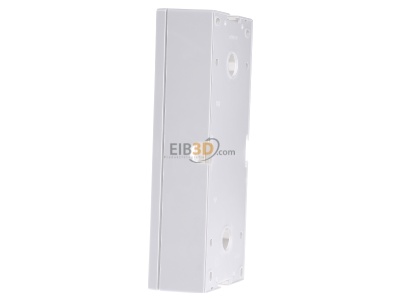 View on the right Gira 0063112 Surface mounted housing 3-gang white 
