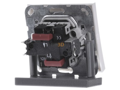 Back view Gira 0128112 Alternating-/alternating switch (2x 
