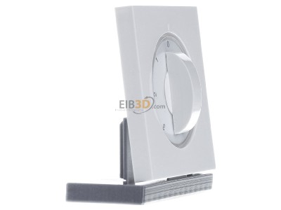 View on the left Gira 0669112 Cover plate for level switch white 
