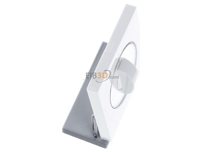 View top left Gira 0669112 Cover plate for level switch white 
