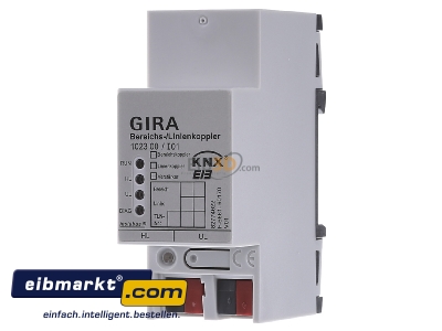 Frontansicht Gira 102300 Bereichslinienkoppler KNX/EIB 