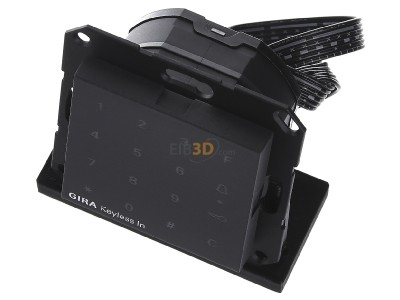 Ansicht oben vorne Gira 260528 Code Tastatur anth Keyless In 