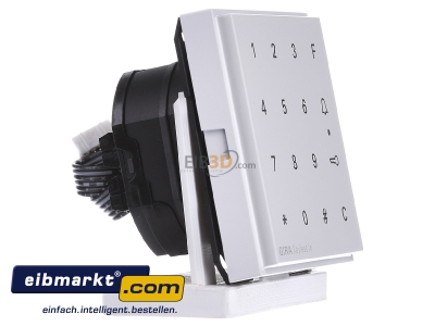View on the left Gira 260566 Code lock for bus system - 
