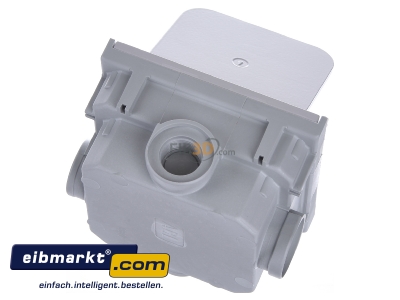 Top rear view Gira 011800 Flush mounted mounted box
