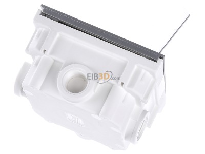 Top rear view Gira 011820 Flush mounted mounted box 
