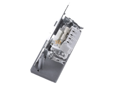 View top right Siemens 5TA2112 2-pole switch flush mounted 
