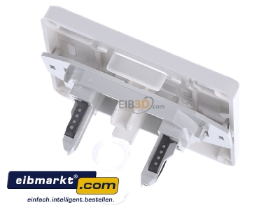 Top rear view Siemens Indus.Sector 5TG7806 Cover plate for switch/push button white
