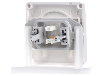 Back view Siemens Indus.Sector 5TG7807 Cover plate for switch/push button white 
