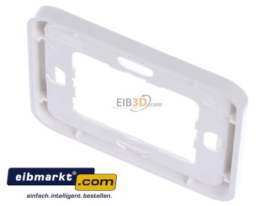 Top rear view Siemens Indus.Sector 5TG1811 Frame 1-gang white
