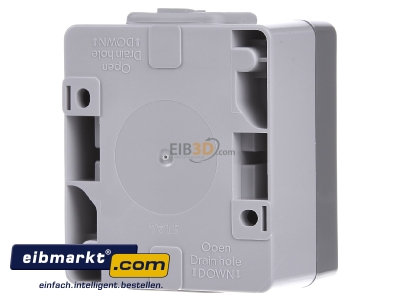 Back view Siemens Indus.Sector 5TA4705 Series switch surface mounted grey
