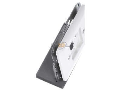 Ansicht oben links Jung CD 568-1 WW Abdeckung aws f�r Steckverbinder 
