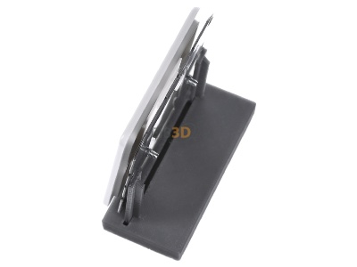 Ansicht oben rechts Jung CD 568-1 WW Abdeckung aws f�r Steckverbinder 