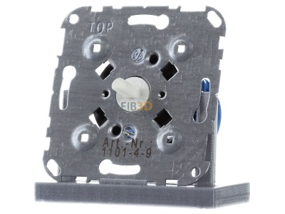 Front view Merten 317400 Three-stage switch flush mounted 
