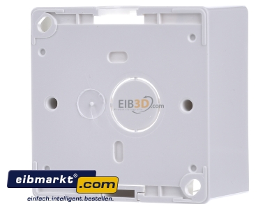 Back view Merten 512119 Surface mounted housing 1-gang white
