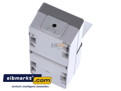 Top rear view Siemens Indus.Sector 5TA4815 Combination switch/wall socket outlet
