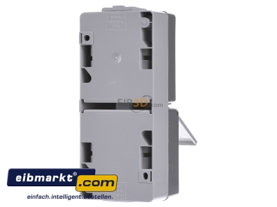 Back view Siemens Indus.Sector 5TD4811 Combination switch/wall socket outlet

