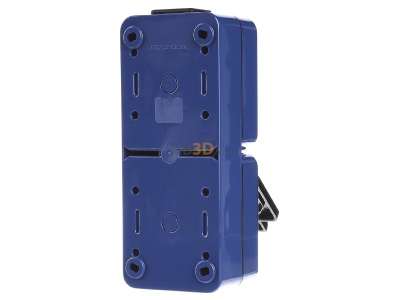 Back view Merten 227875 Combination switch/wall socket outlet 
